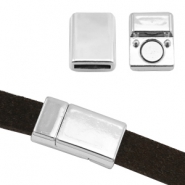 Magneet sloten basic quality metaal &Oslash;10x2.1mm Antiek zilver