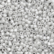 Miyuki kralen delica's 11/0 Opaque ceylon light smoke grey