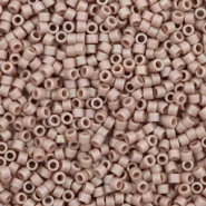 Miyuki kralen delica's 11/0 Opaque glazed frosted rainbow lavender DB-2305