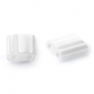 Miyuki kralen tila 5x5mm Ceylon pearl white TL-420