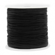 Macramé draad 0.8mm Black