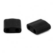 Miyuki kralen tila 5x5mm Opaque matte black TL-401F