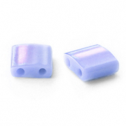 Miyuki kralen tila 5x5mm Opaque luster light periwinkle blue TL-446