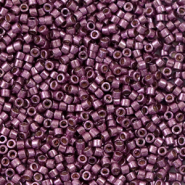Miyuki kralen delica's 11/0 Duracoat galvanized eggplant purple DB-1850