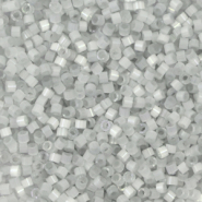 Miyuki kralen delica's 11/0 Silk satin dyed shadow gray DB-1816