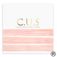C.U.S&reg; sieraden lint Dip dye blossom pink