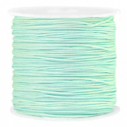 Macramé draad 0.8mm Soft turquoise green