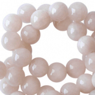 Natuursteen kralen marmer en calciet 8mm Beige brown