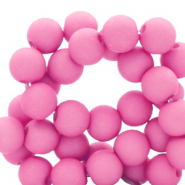 4 mm acryl kralen Hot pink