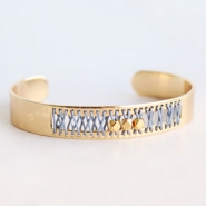 Sieraden maken: Musthave armband van DQ metaal & Macramé draad ♡ DIY 