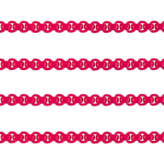 Jasseron schakel 3mm Magenta pink