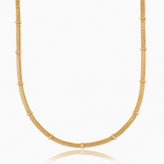 Roestvrij stalen (RVS) Stainless steel kettingen Goud