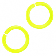 Gekleurde onderdelen buigringen Neon yellow