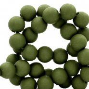 8 mm acryl kralen Sacramento green