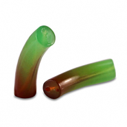 Acryl kralen tube Green