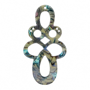 Resin hangers barok Multicolor marble