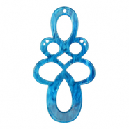 Resin hangers barok Prussian blue