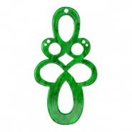 Resin hangers barok Emerald green