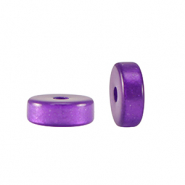 Super Polaris Elements kralen disc 4mm Lucido Grape purple