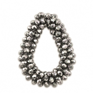 Top facet hangers druppel Silver