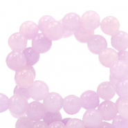 4 mm natuursteen kralen Rose purple