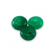 Natuursteen kralen chalcedoon rondellen 4mm Classic green