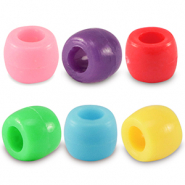 Acryl kralen rondel 8mm Multicolour