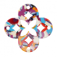 Resin hangers mozaiek Multicolor confetti