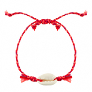 Trendy armbanden kauri Pink-purple