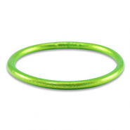 Inspired temple bracelets 5mm maat M Lime green
