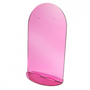 Plexx sieraad display voor oorbellen Magenta pink