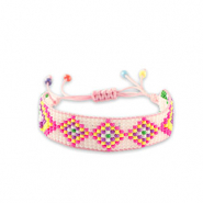 Trendy armbanden Lotus pink-purple