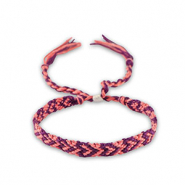 Trendy armbanden Grape purple-coral pink