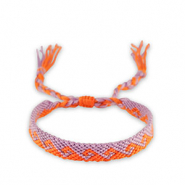Trendy armbanden Lilac-orange