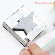 ImpressArt | Stamp Straight Tape ♡ Tutorial