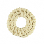 Rotan hanger 35mm Natural white