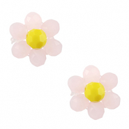 Top facet hangers bloem Pink-yellow