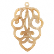 Resin hangers Sand brown