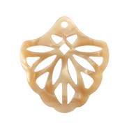 Resin hangers Sand brown