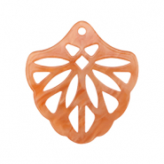 Resin hangers Coral red