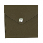 Portemonnee small Dark olive green