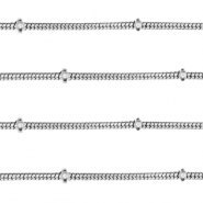 Roestvrij stalen (RVS) Stainless steel onderdelen jasseron ball Zilver