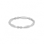 Roestvrij stalen (RVS) Stainless steel ringen Zilver