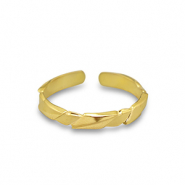 Roestvrij stalen (RVS) Stainless steel ringen Gold