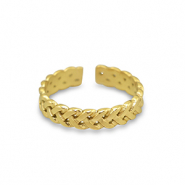 Roestvrij stalen (RVS) Stainless steel ringen Gold
