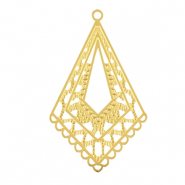 Roestvrij stalen (RVS) Stainless steel bedels bohemian Gold