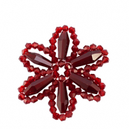 Top facet hangers bloem Burgundy red