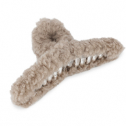 Haaraccessoires haarklem teddy Taupe