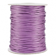 Macram&eacute; draad gevlochten 1.5mm Sheer lilac