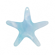 Resin hangers zeester Blue